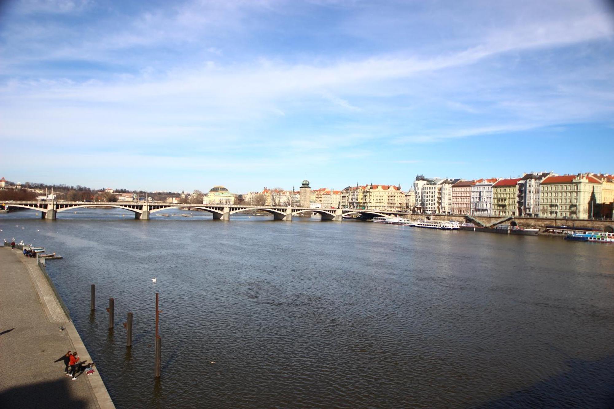 Quiet Apartment In The City Center With Own Terrace Praag Buitenkant foto