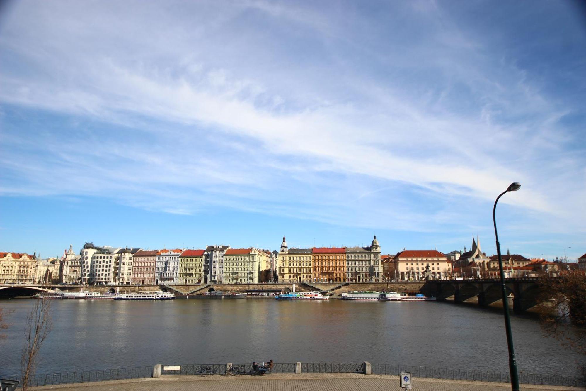 Quiet Apartment In The City Center With Own Terrace Praag Buitenkant foto