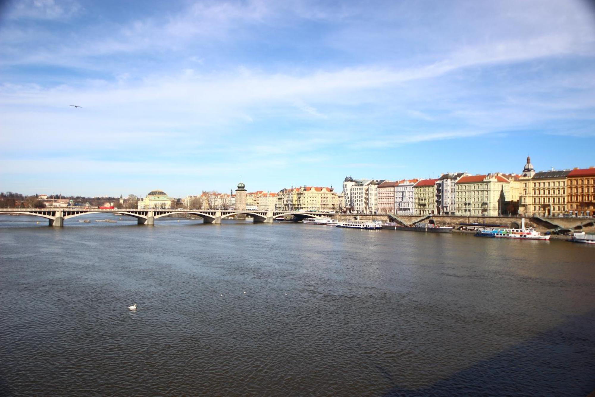 Quiet Apartment In The City Center With Own Terrace Praag Buitenkant foto